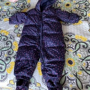 Gap Baby snow suit,puffer jacket with booties